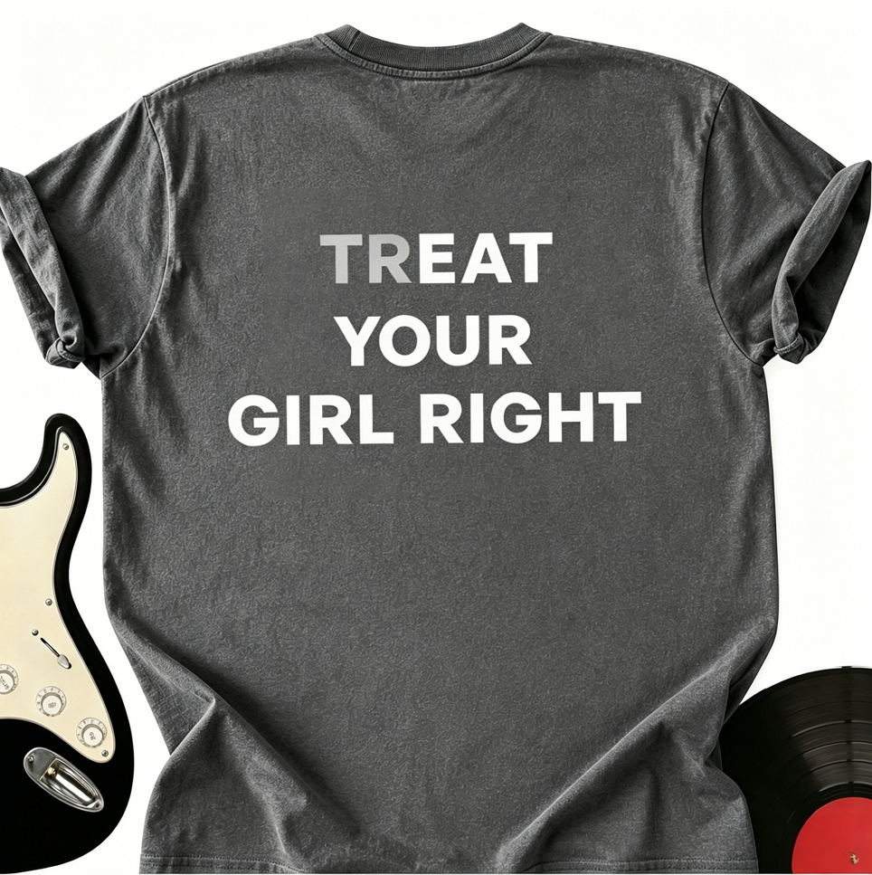 Funny Aesthetic Treat Eat Your Girl Right Streetwear Vintage T-Shirt
