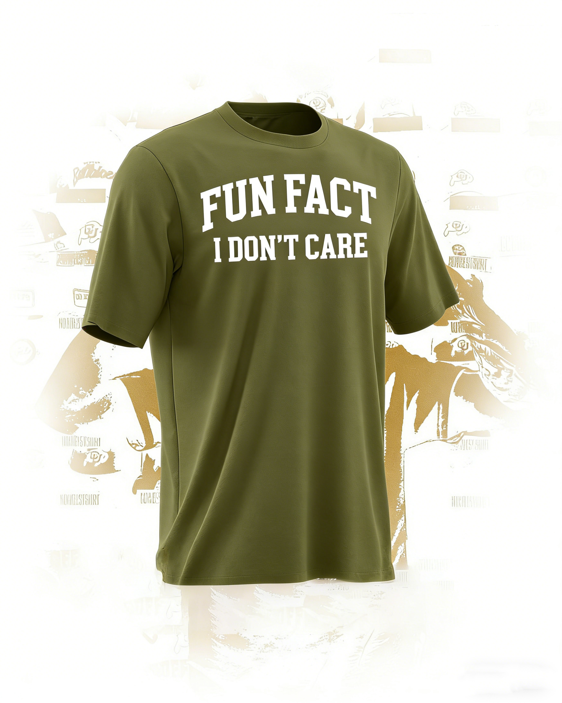 "Fun Fact I Don't Care" T-shirt Sweatshirt