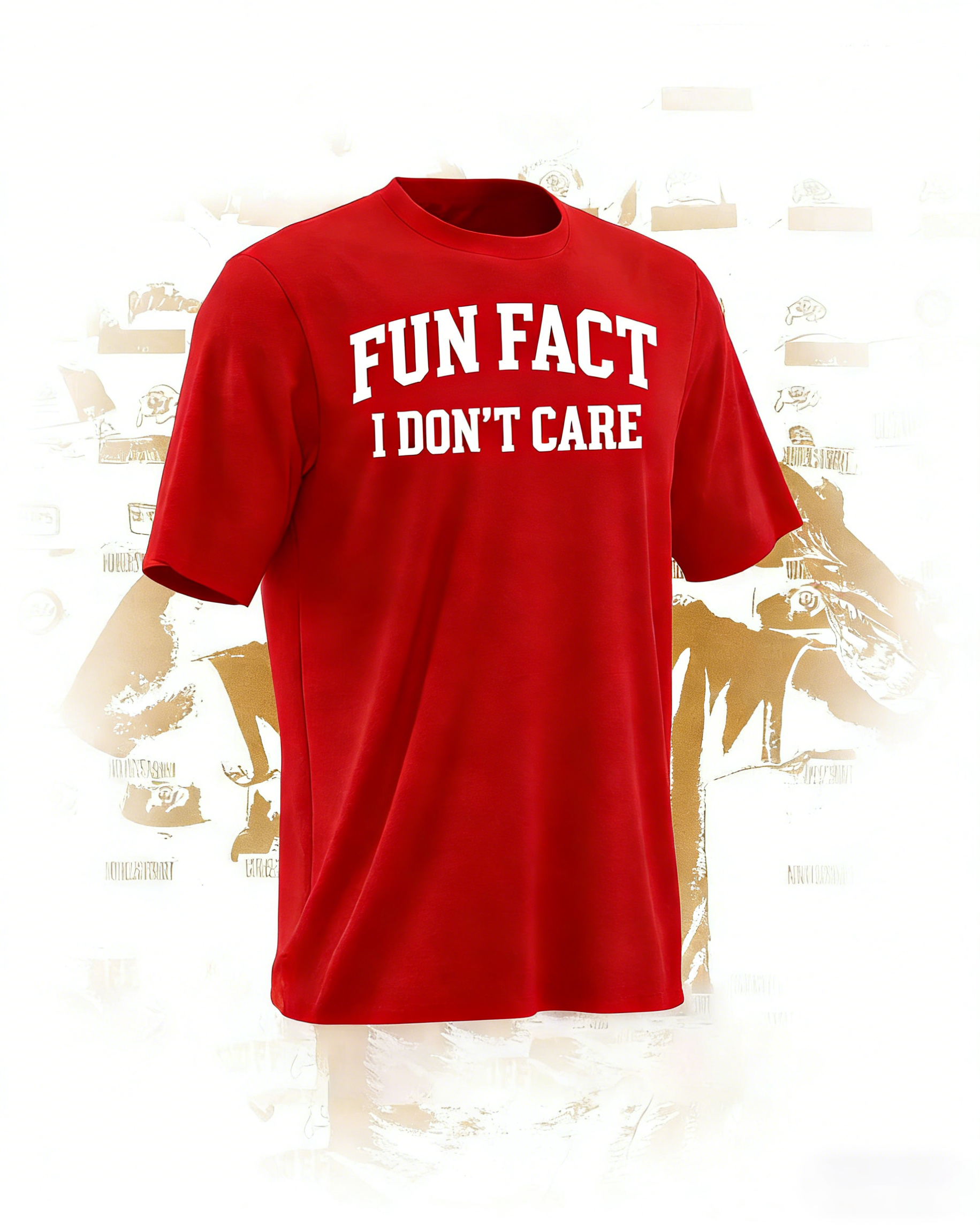 "Fun Fact I Don't Care" T-shirt Sweatshirt