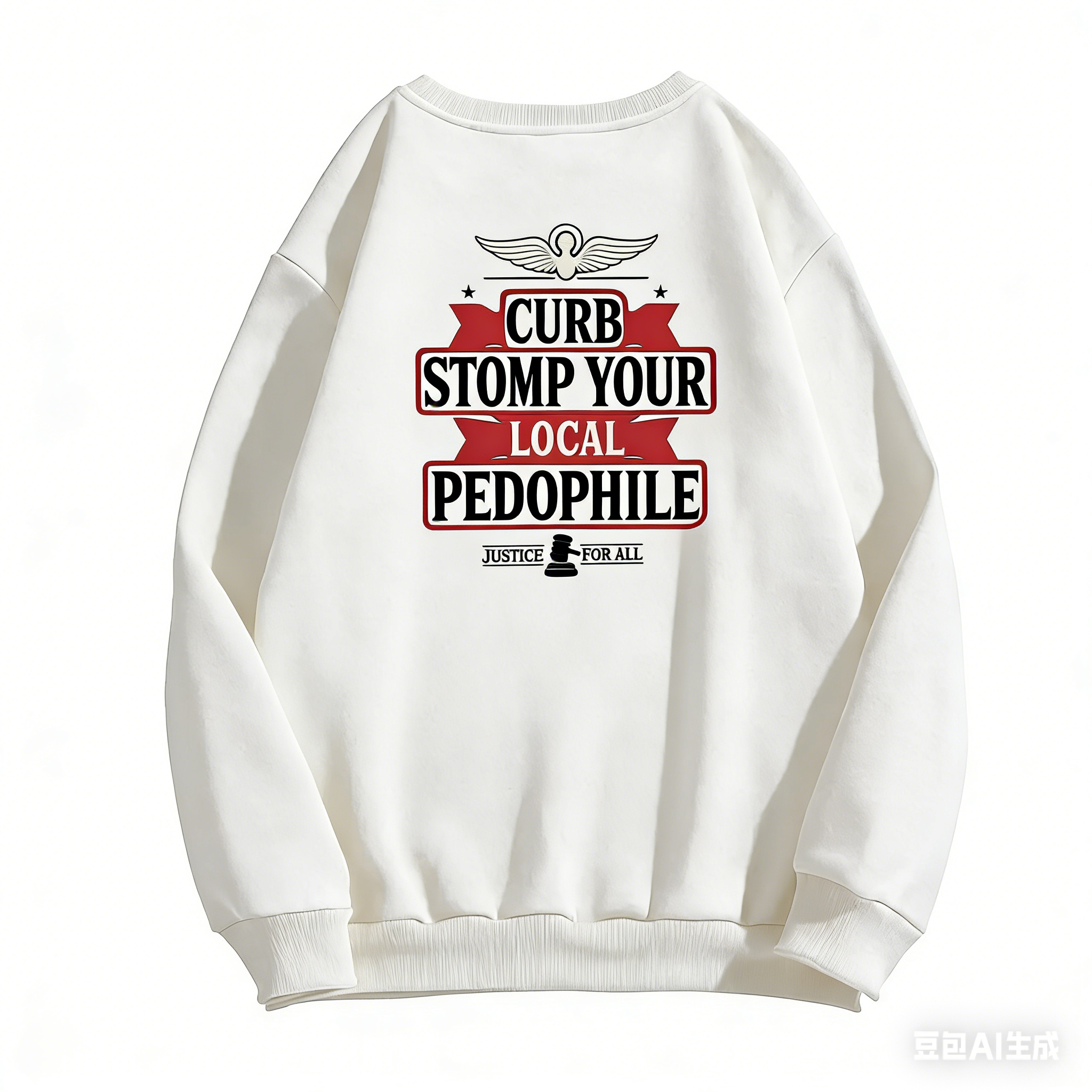 CURB STOMP P3do Printed Men's T-shirt Graphic Sweatshirt/Hoodie , Gift For Him