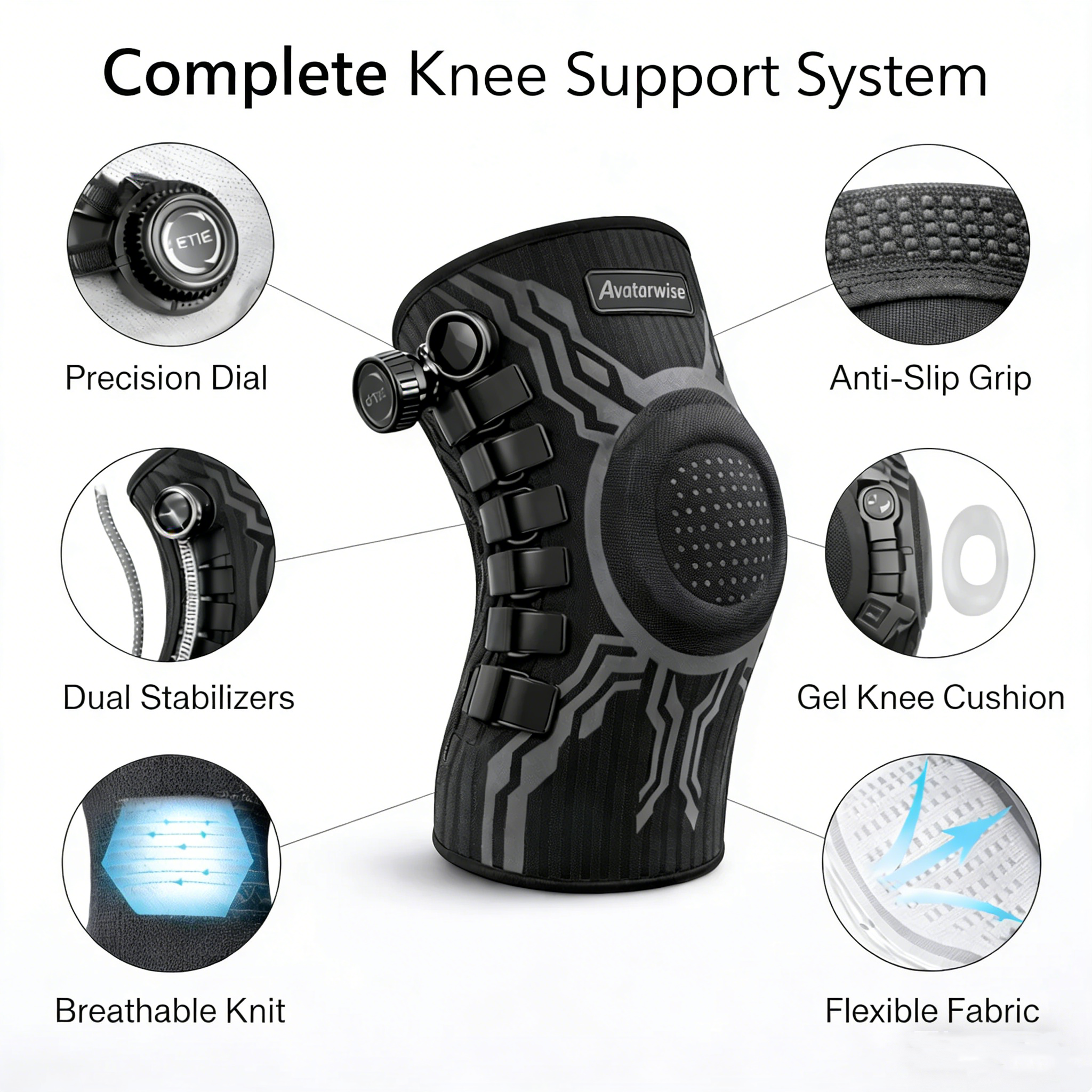 Avatarwise™ - Smart Knee Brace
