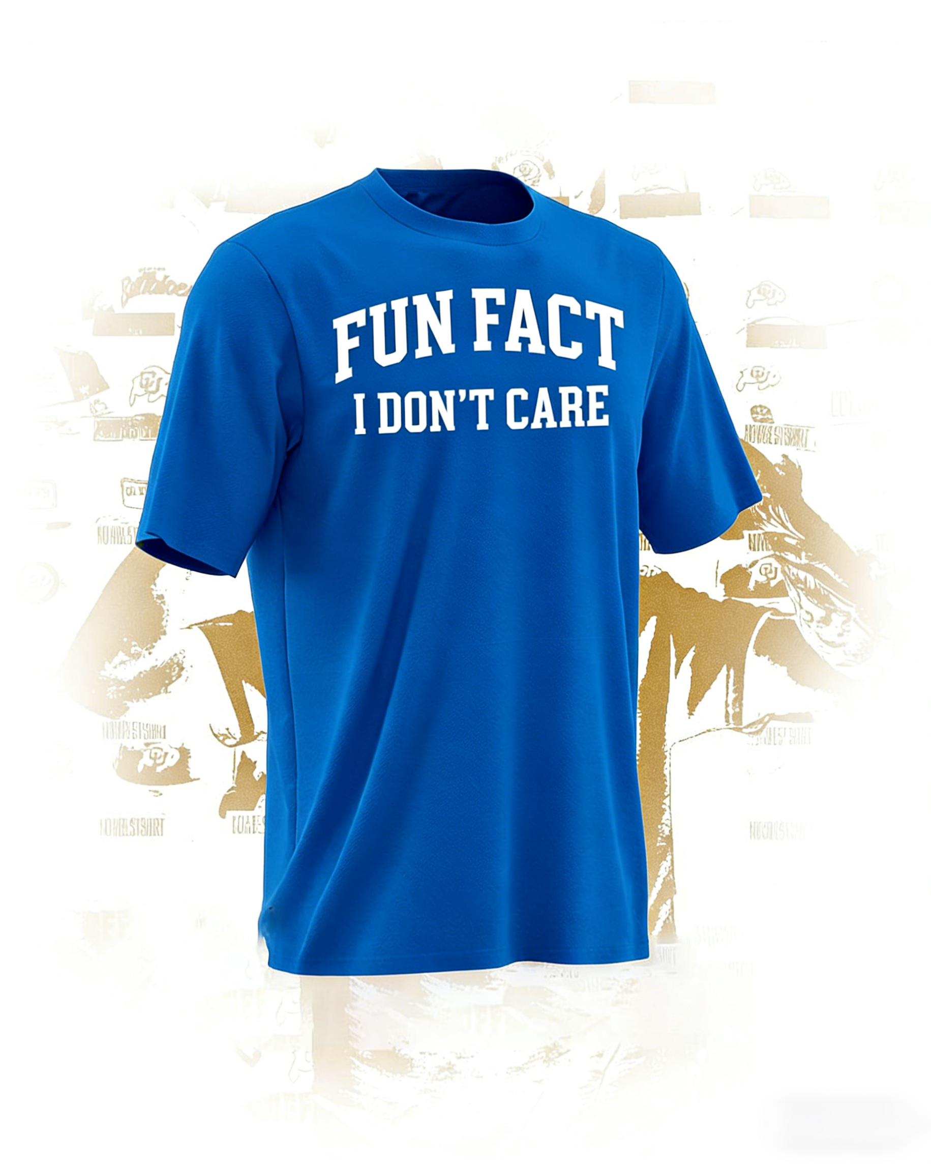 "Fun Fact I Don't Care" T-shirt Sweatshirt