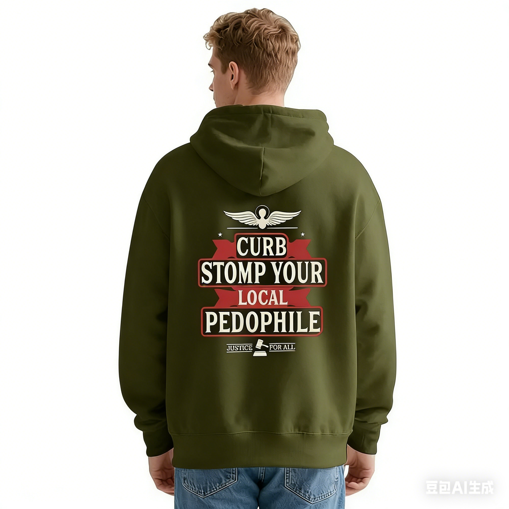 CURB STOMP P3do Printed Men's T-shirt Graphic Sweatshirt/Hoodie , Gift For Him