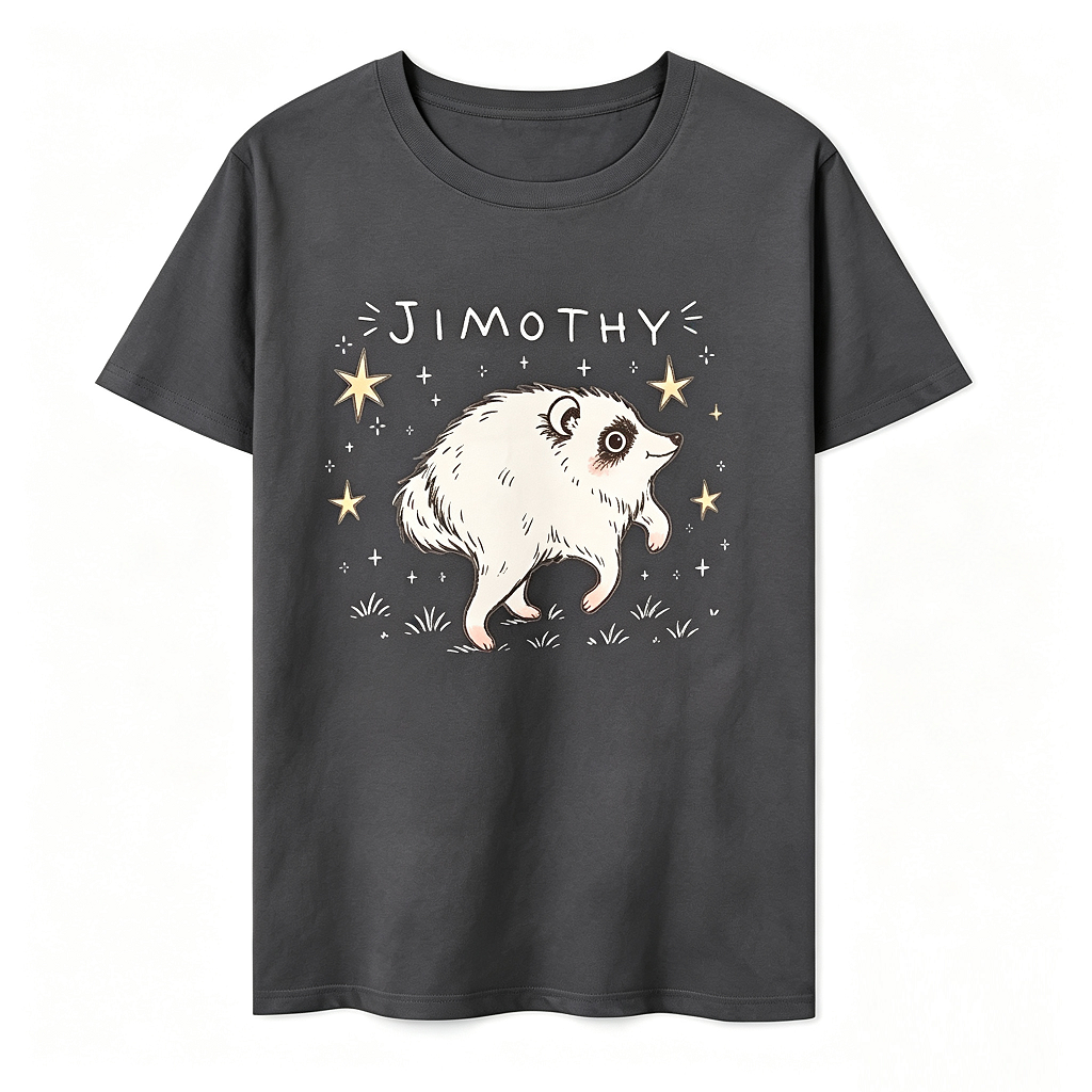 Jimothy Raccoon Viral Shirt, Short King Jimothy Tee.