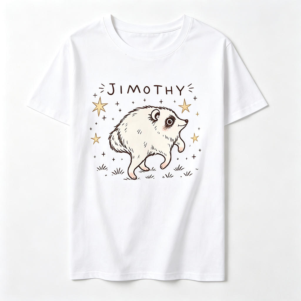 Jimothy Raccoon Viral Shirt, Short King Jimothy Tee.