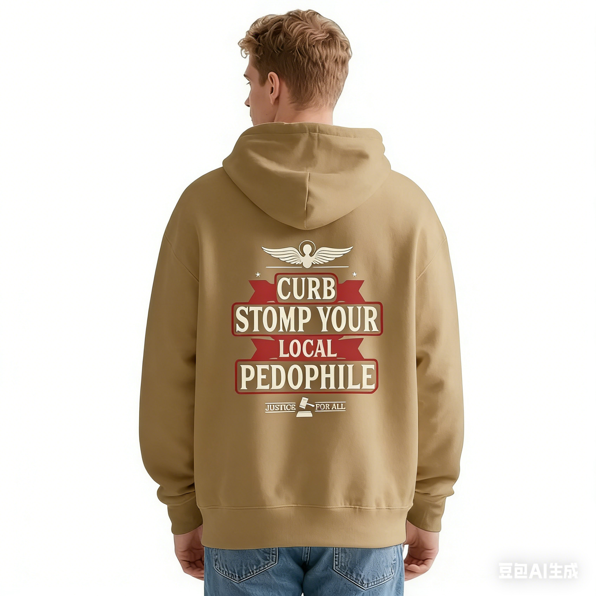 CURB STOMP P3do Printed Men's T-shirt Graphic Sweatshirt/Hoodie , Gift For Him