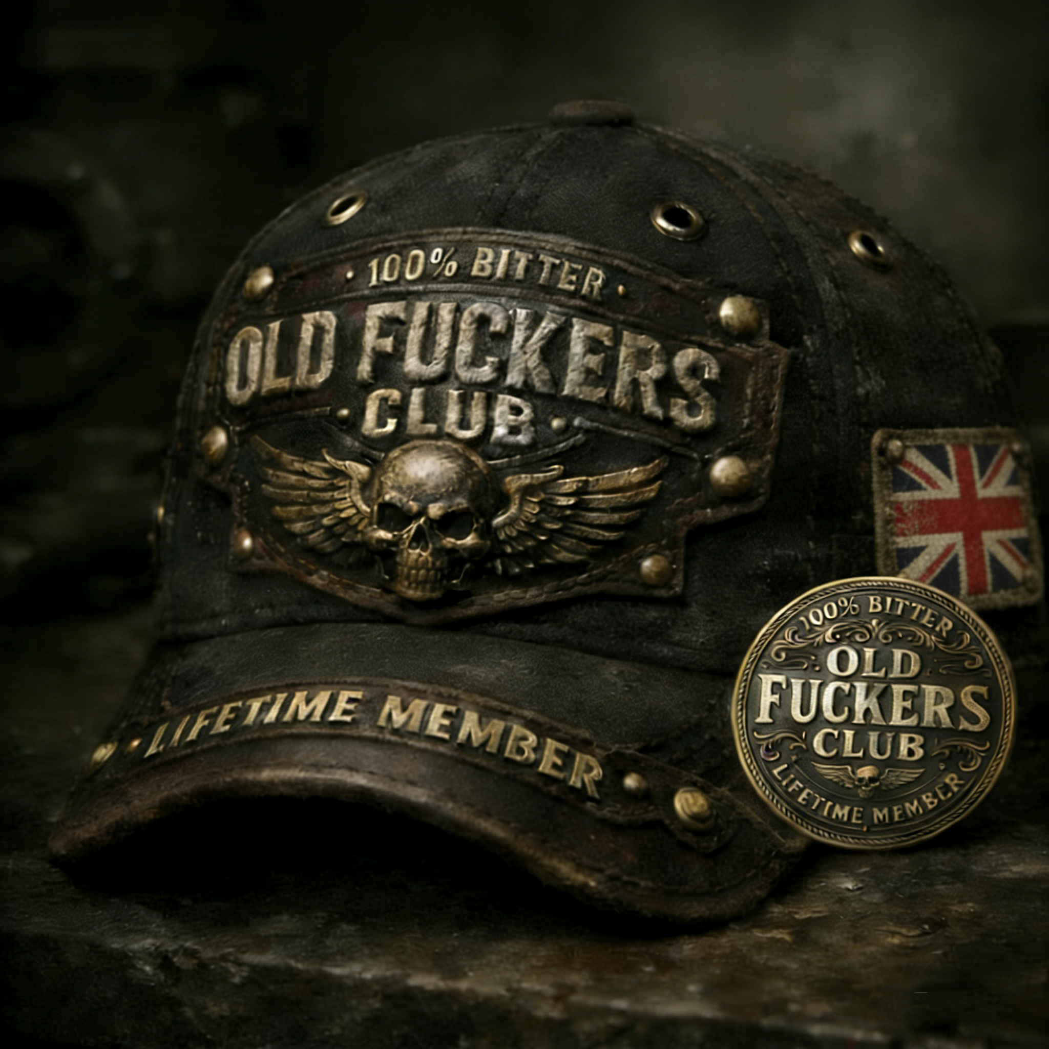 🎄Early Christmas 49% OFF❤️Old Fuckers Club-Vintage Baseball Cap🎁