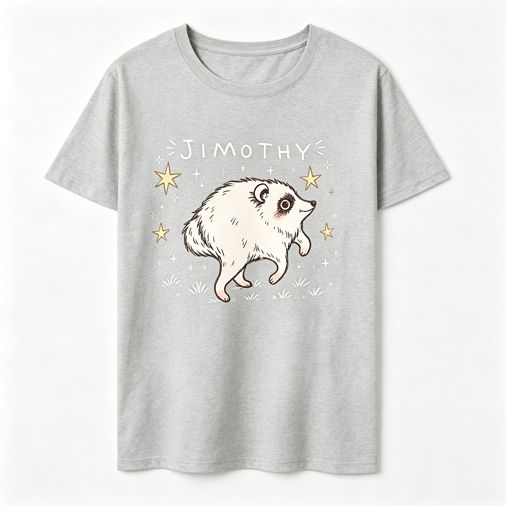 Jimothy Raccoon Viral Shirt, Short King Jimothy Tee.