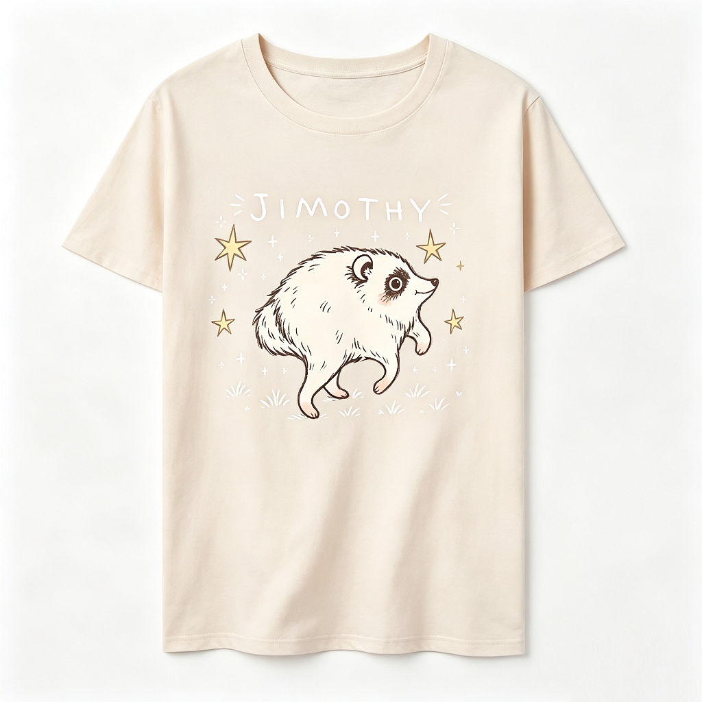 Jimothy Raccoon Viral Shirt, Short King Jimothy Tee.