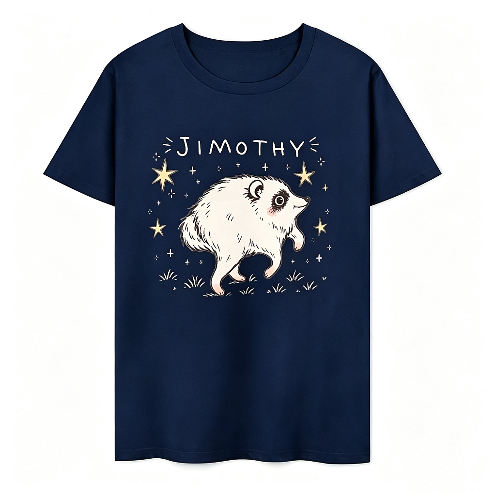 Jimothy Raccoon Viral Shirt, Short King Jimothy Tee.