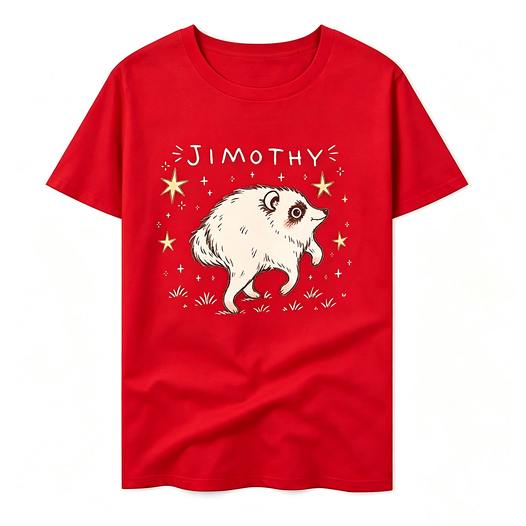 Jimothy Raccoon Viral Shirt, Short King Jimothy Tee.