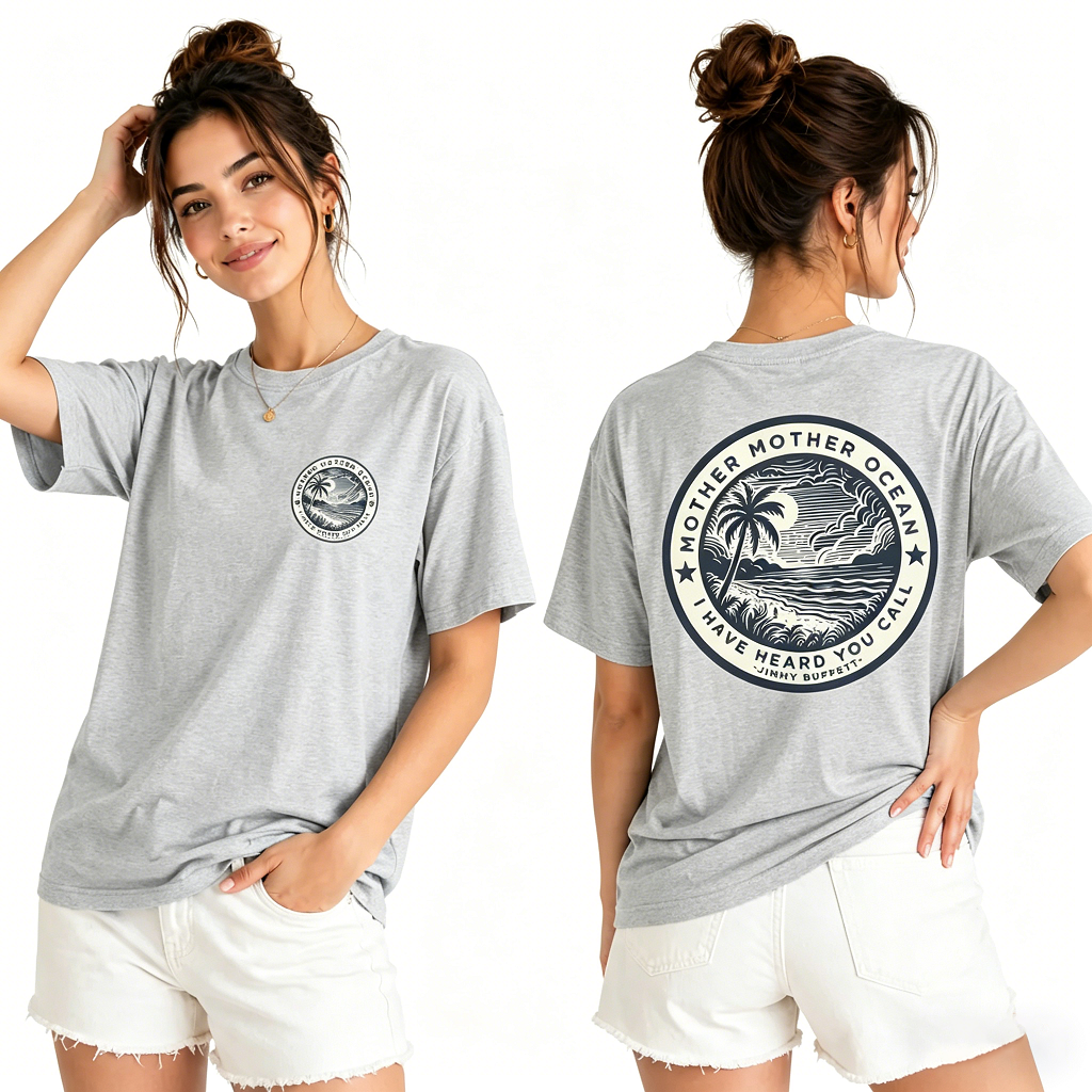 immy Buffett Tee, Mother Mother Ocean I Have Heard You Call T-shirt/Sweatshirt/Hoodie