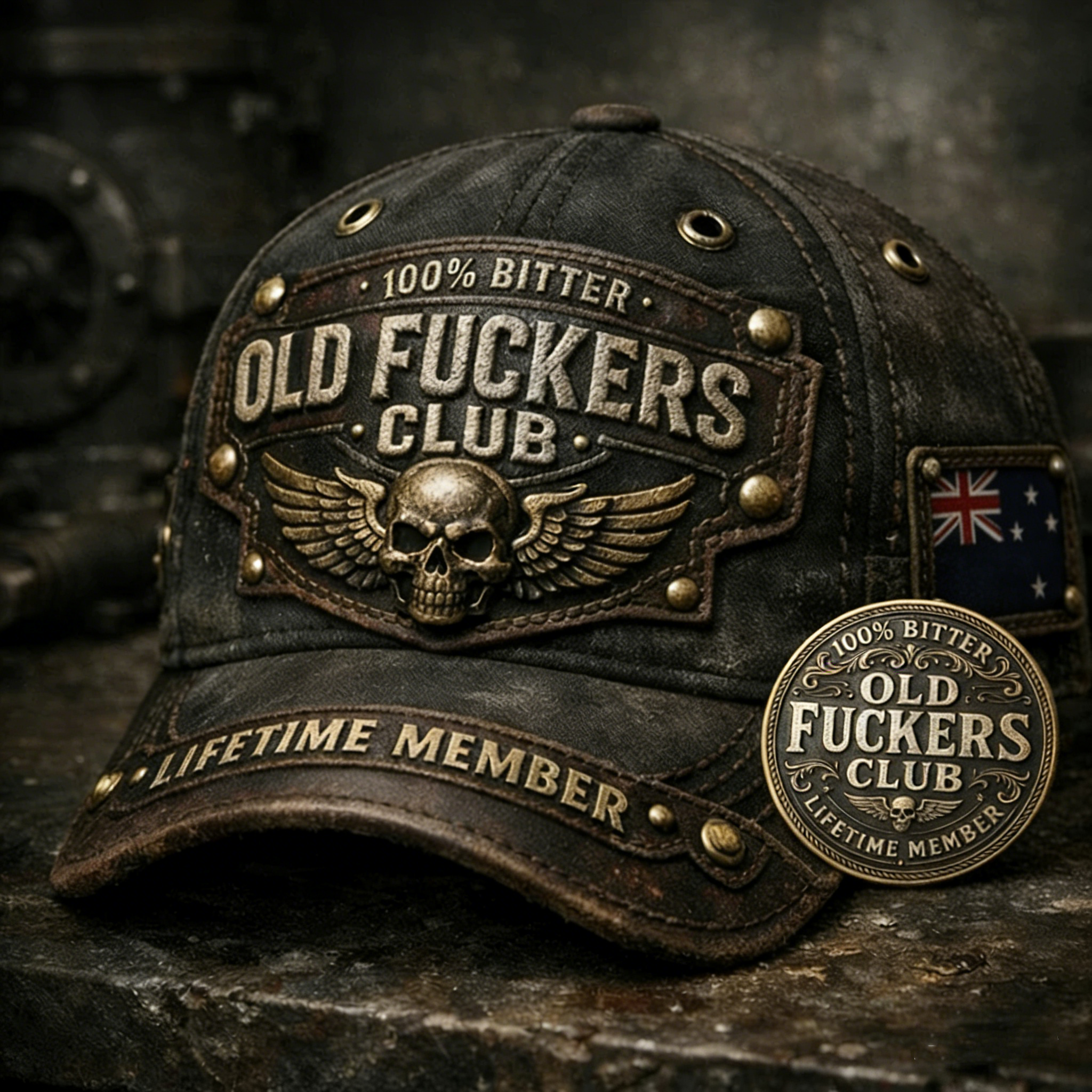 🎄Early Christmas 49% OFF❤️Old Fuckers Club-Vintage Baseball Cap🎁