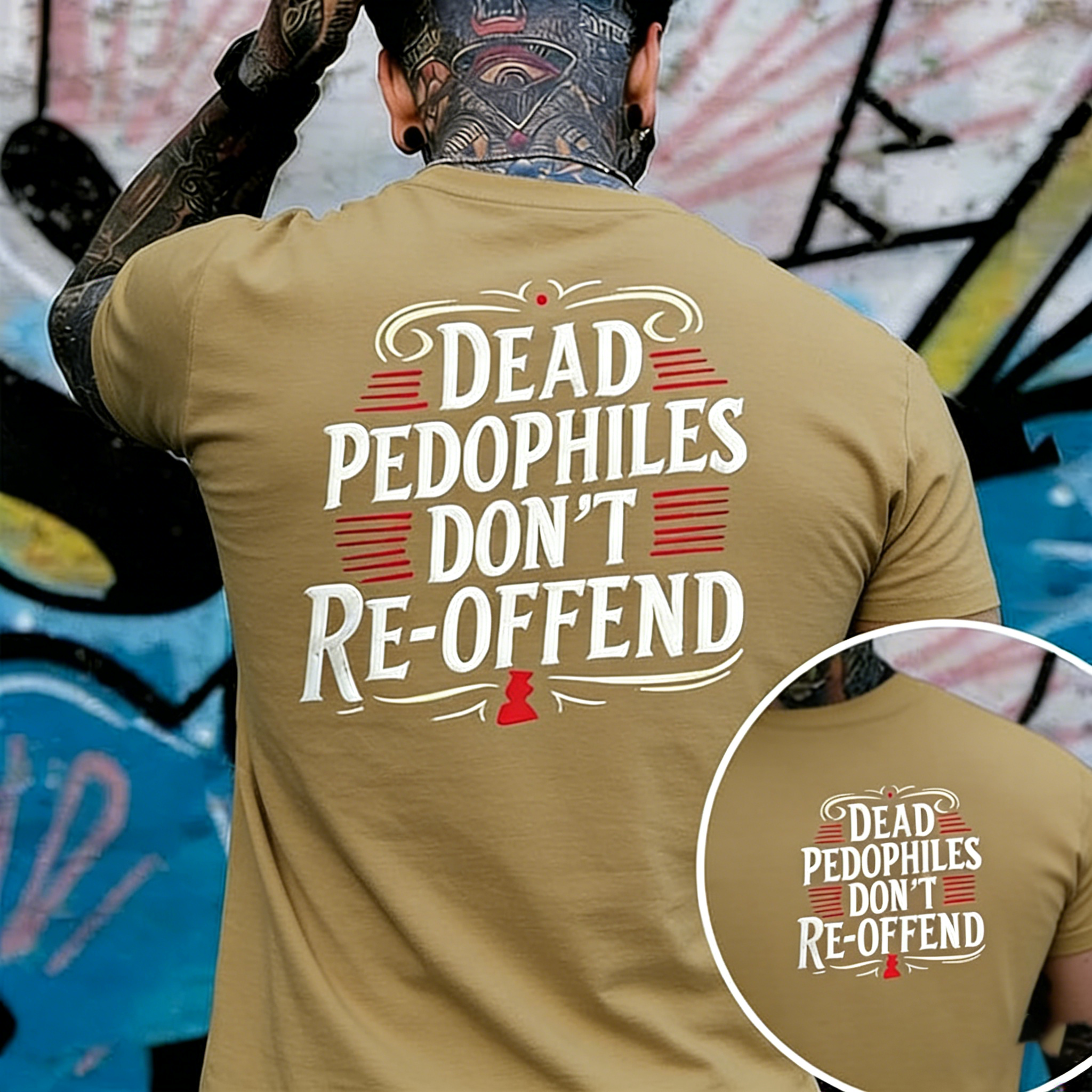 Protect the Innocent – Dead Pedophiles Don’t Reoffend Unisex T-shirt/Hoodie