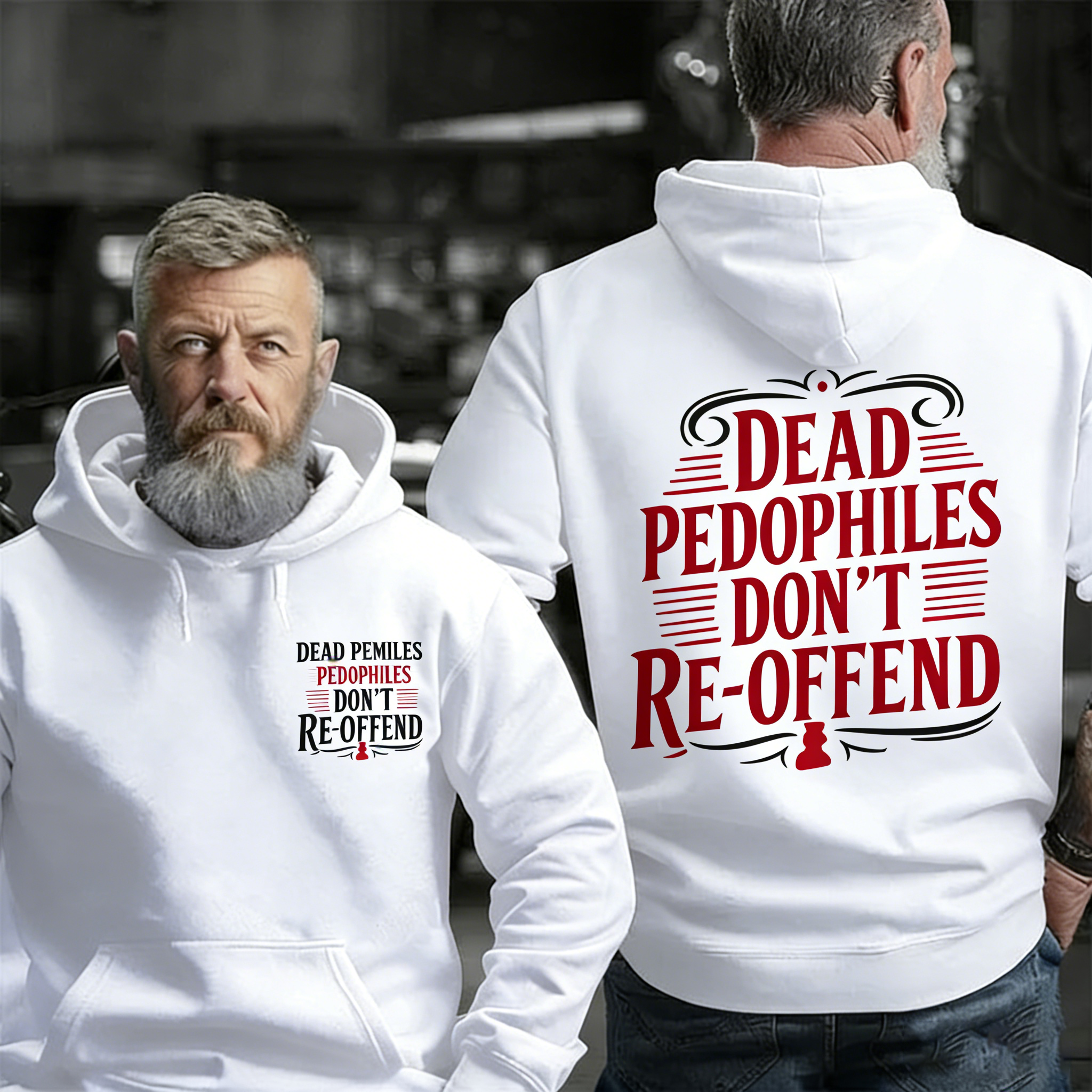 Protect the Innocent – Dead Pedophiles Don’t Reoffend Unisex T-shirt/Hoodie