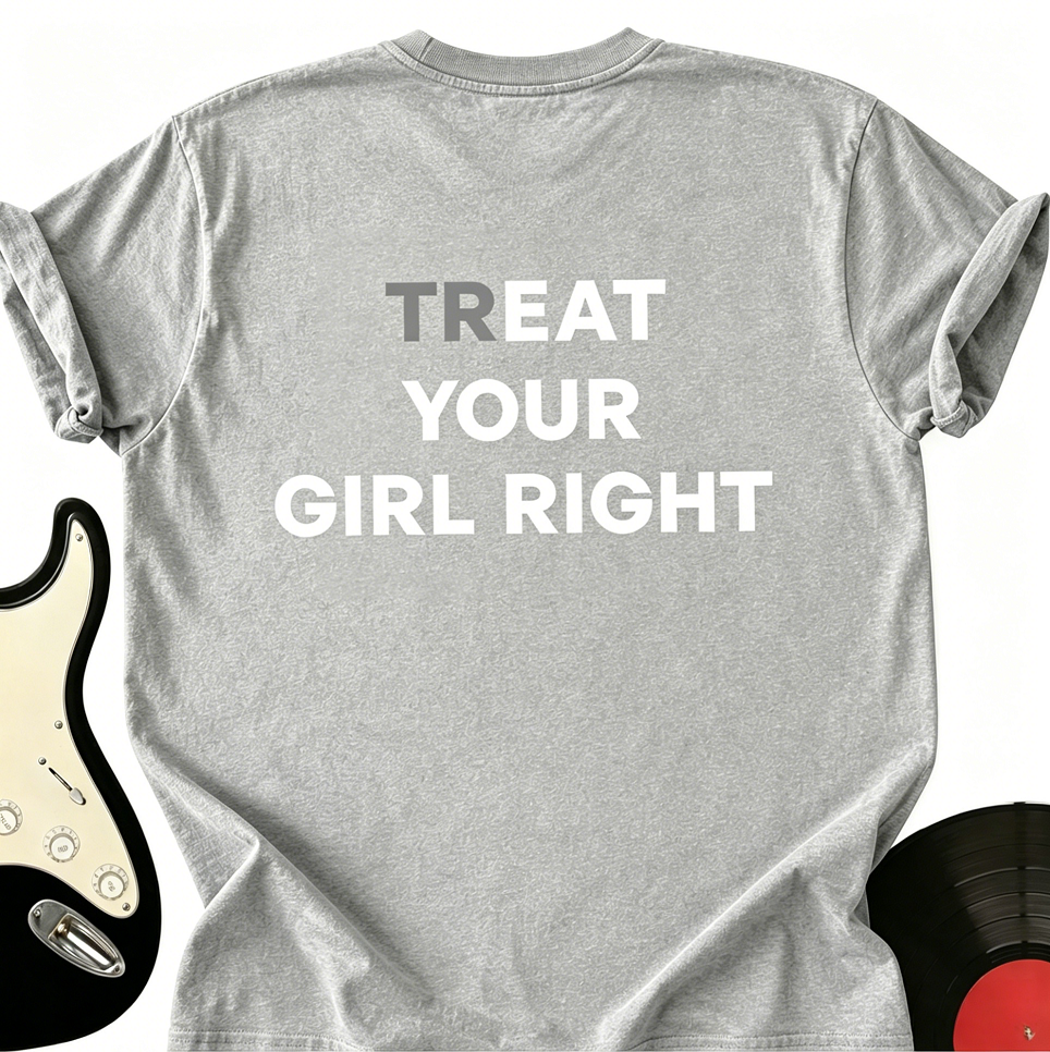 Funny Aesthetic Treat Eat Your Girl Right Streetwear Vintage T-Shirt