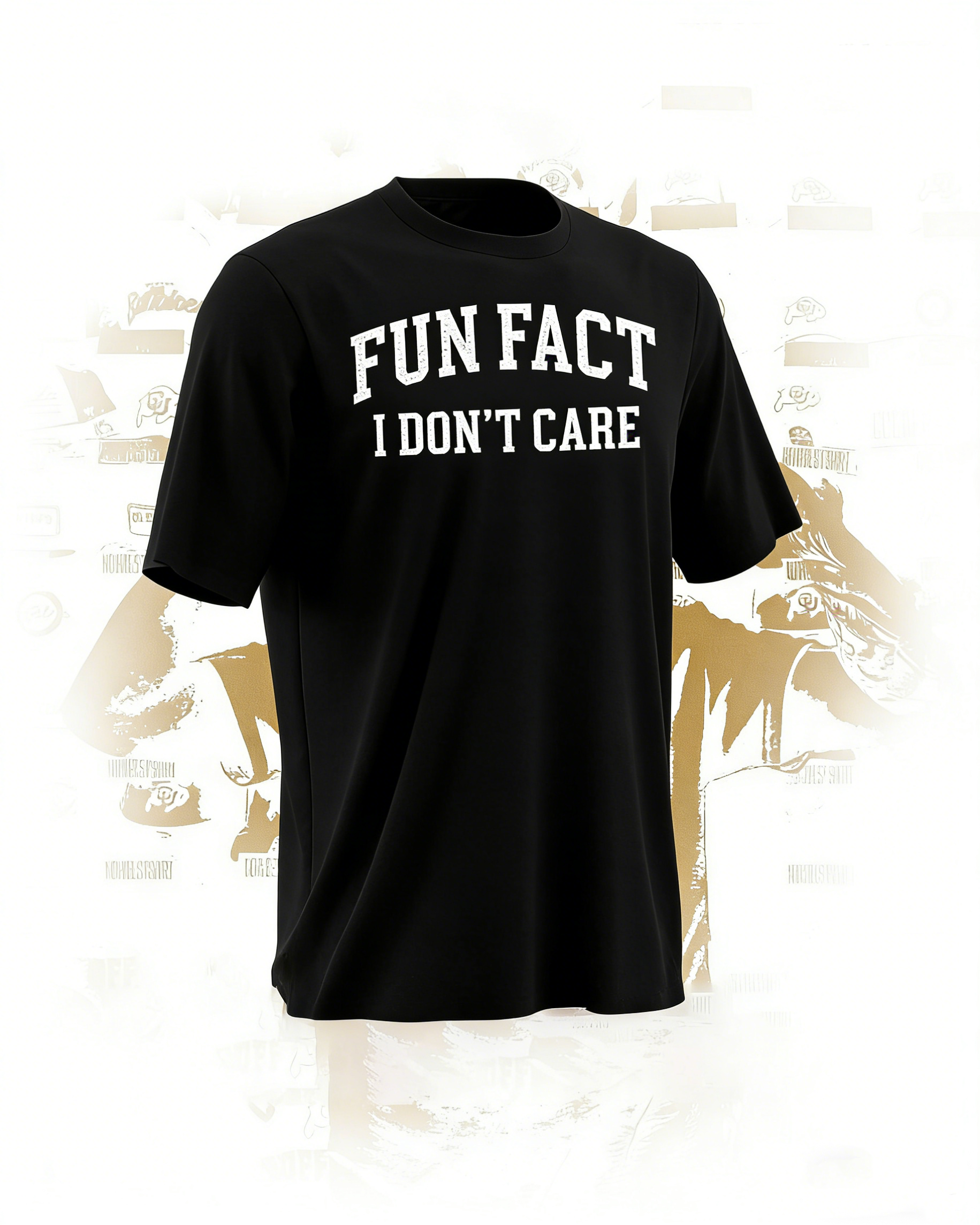 "Fun Fact I Don't Care" T-shirt Sweatshirt