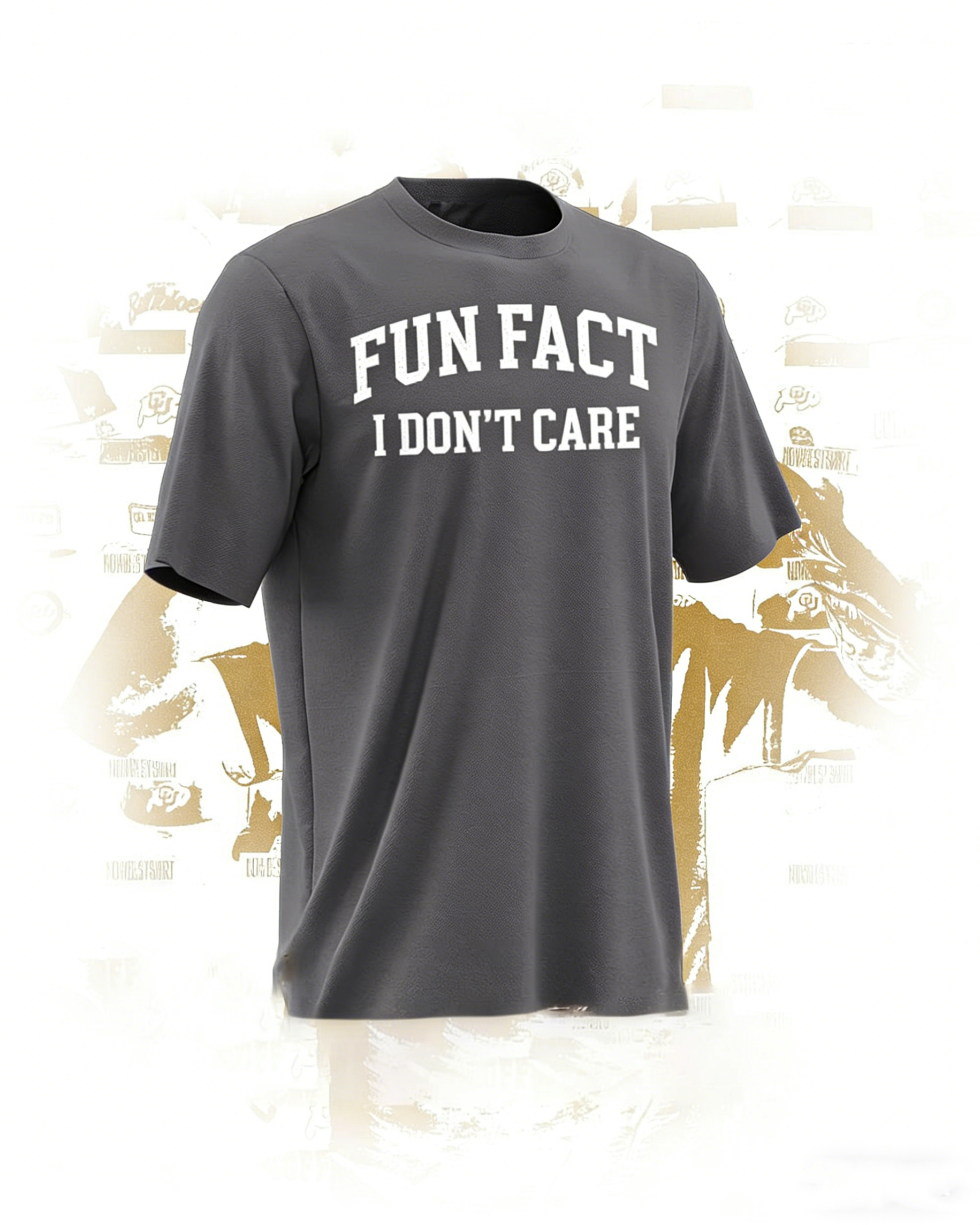 "Fun Fact I Don't Care" T-shirt Sweatshirt