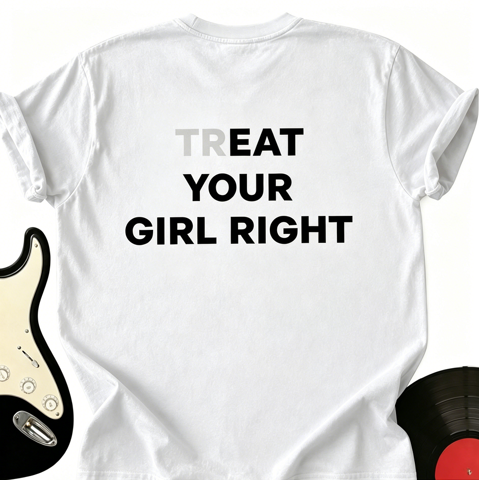 Funny Aesthetic Treat Eat Your Girl Right Streetwear Vintage T-Shirt
