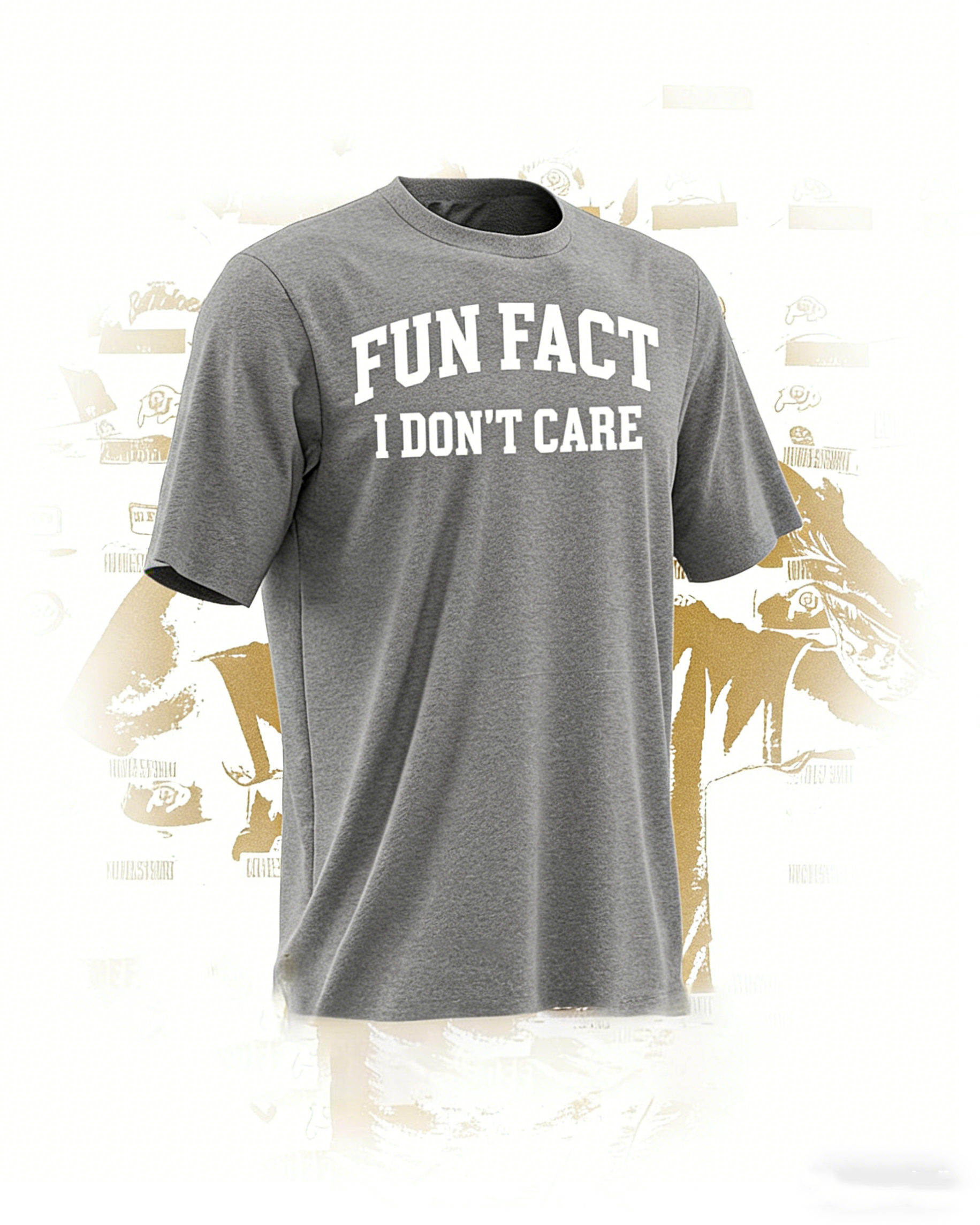 "Fun Fact I Don't Care" T-shirt Sweatshirt