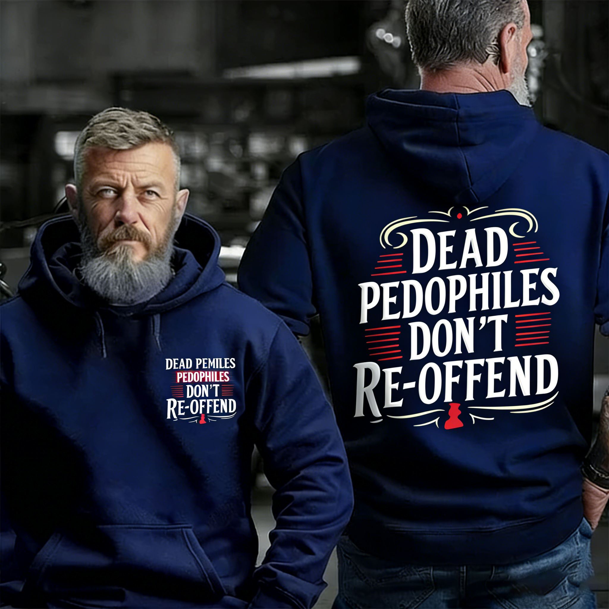 Protect the Innocent – Dead Pedophiles Don’t Reoffend Unisex T-shirt/Hoodie