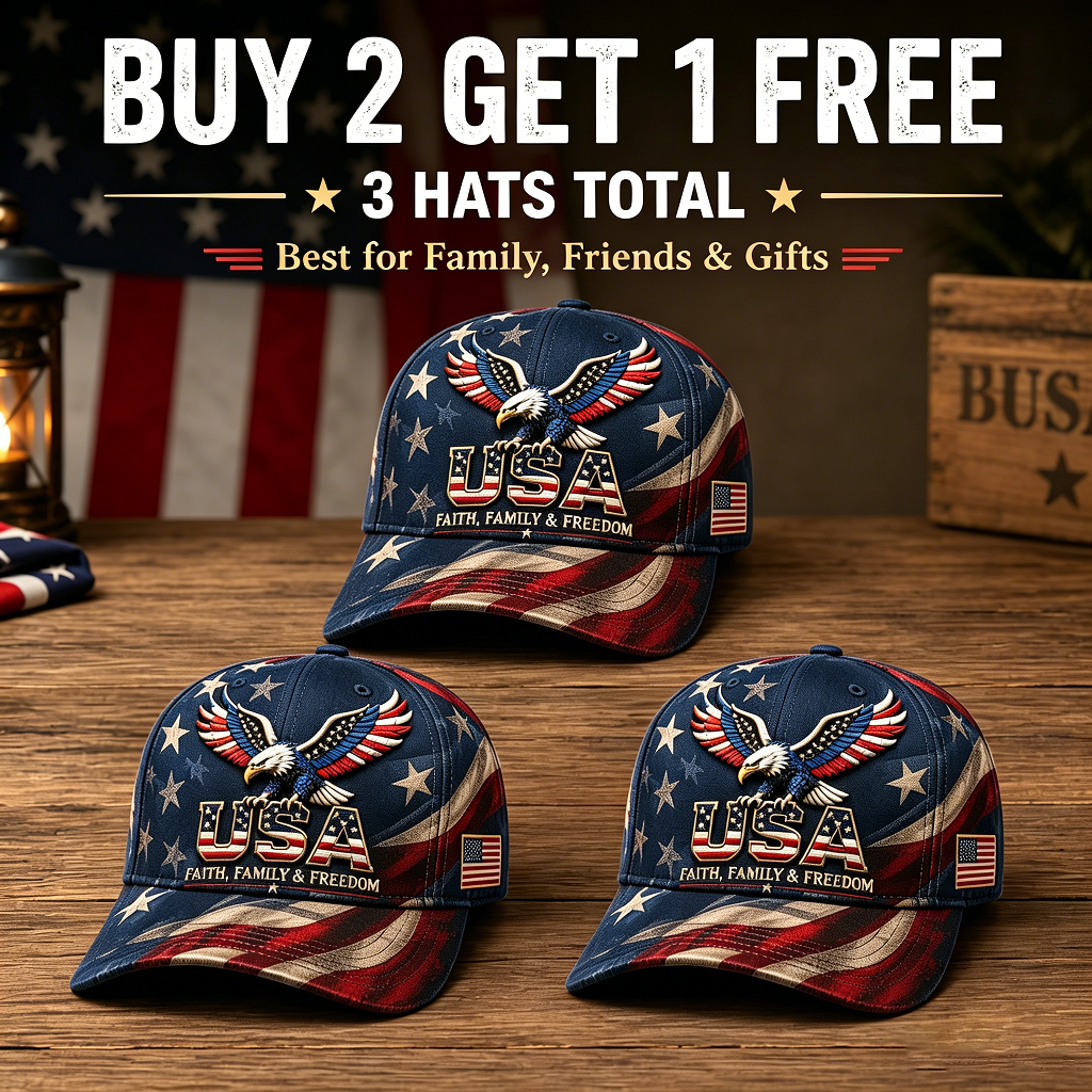 USA Faith, Family & Freedom Cap