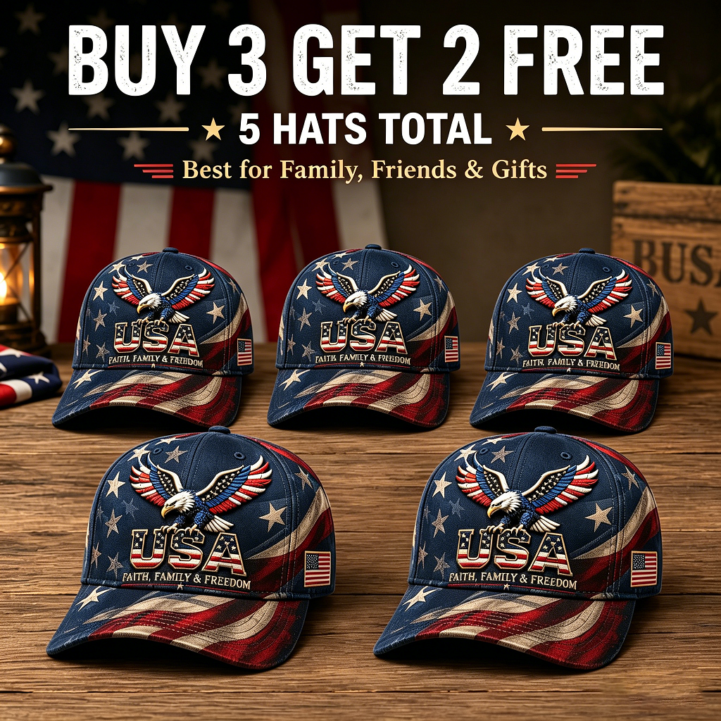 USA Faith, Family & Freedom Cap