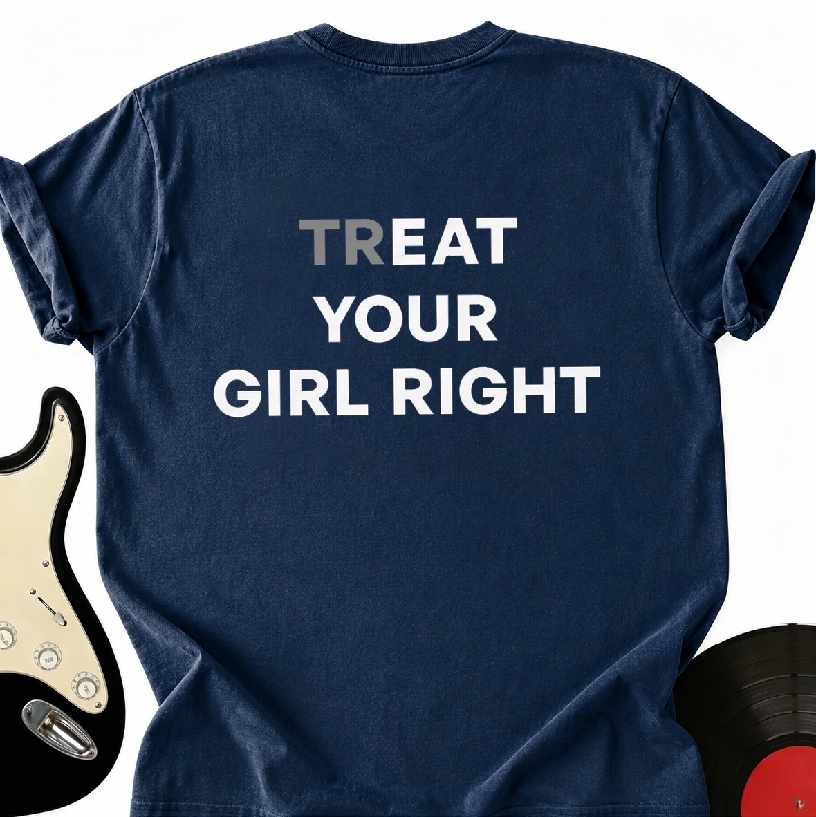 Funny Aesthetic Treat Eat Your Girl Right Streetwear Vintage T-Shirt
