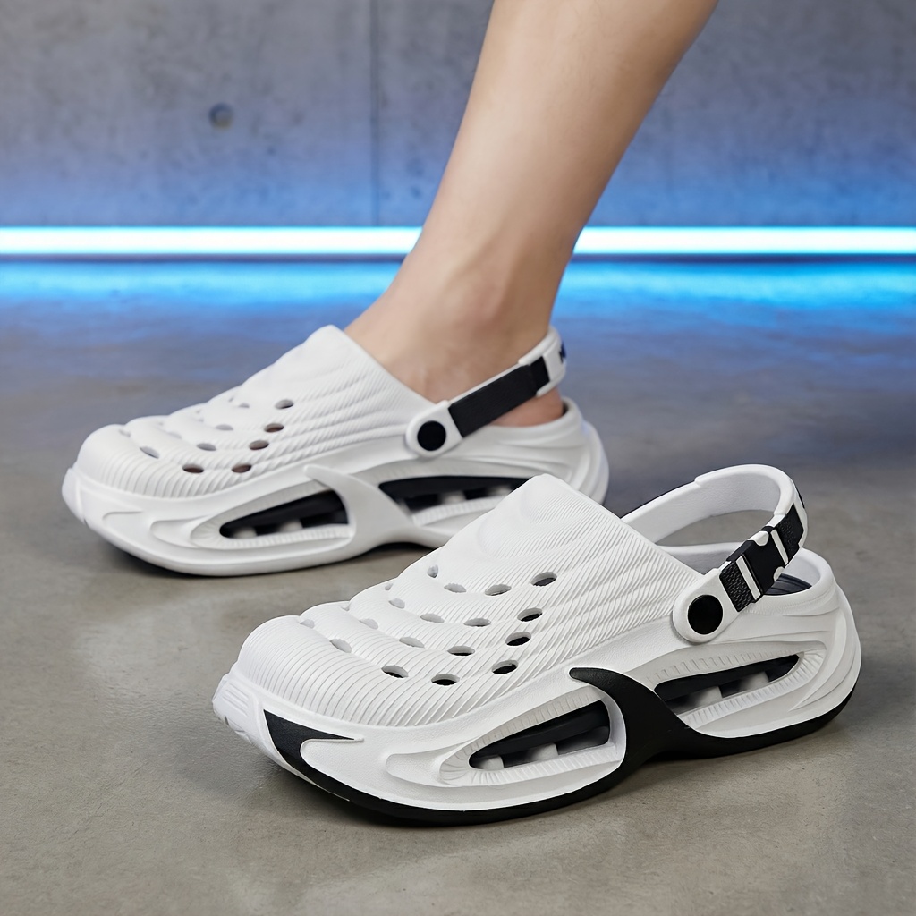 Non-Slip Thick Sole Hollow Breathable Cloud Cushion Slides