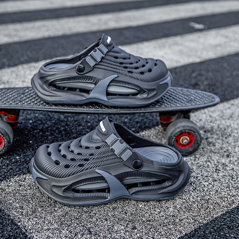 Non-Slip Thick Sole Hollow Breathable Cloud Cushion Slides