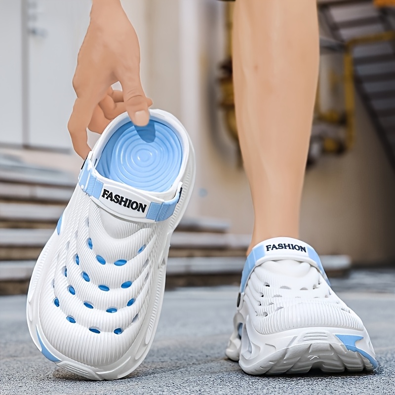 Non-Slip Thick Sole Hollow Breathable Cloud Cushion Slides