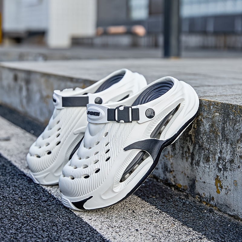 Non-Slip Thick Sole Hollow Breathable Cloud Cushion Slides