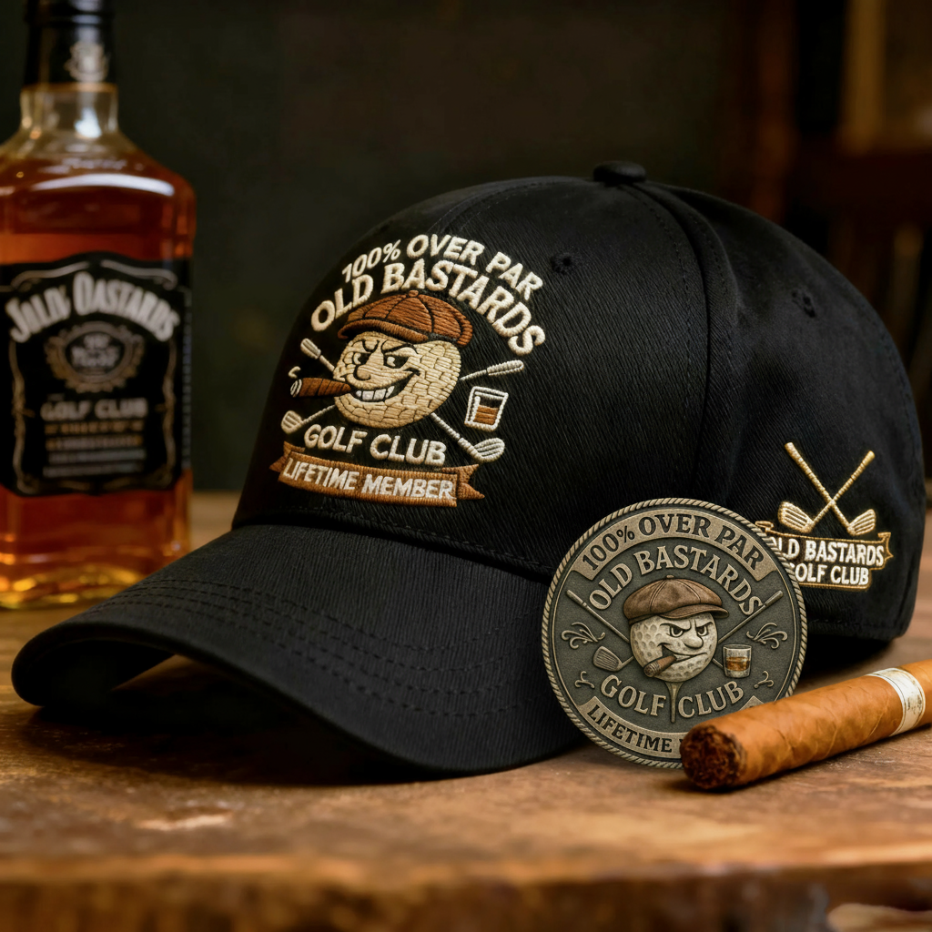 “OLD BASTARDS GOLF CLUB” Baseball cap