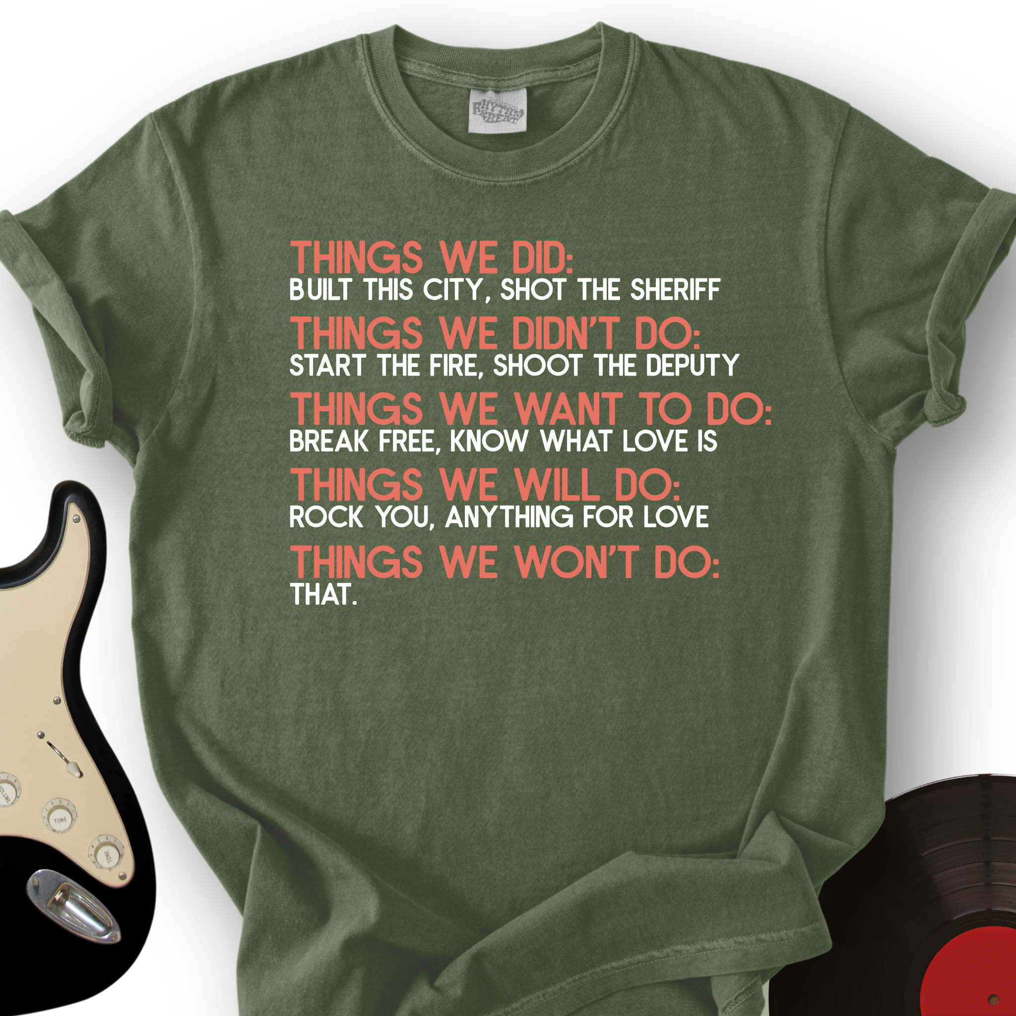 Things We Did Basics T-Shirt