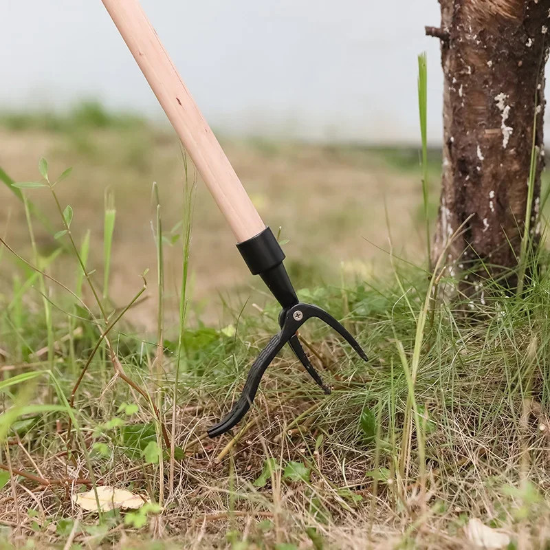 Stand Up Weed Puller Tool with Screw Holes Portable Weeding Head Replacement Gardening Digging Weeder Removal Accessory