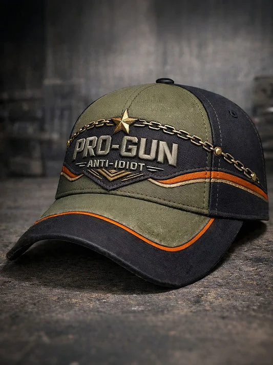 Pro Gun Anti Idiot Hat Hilarious Anti Stupidity Baseball Cap