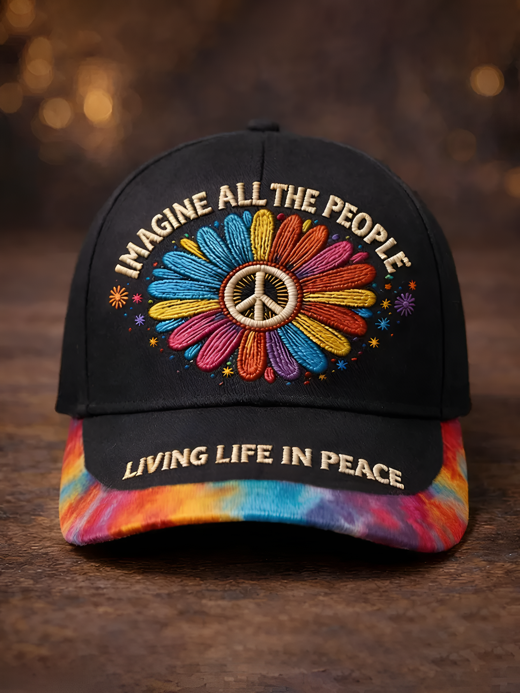 🌈 Imagine Peace Collection Hat 