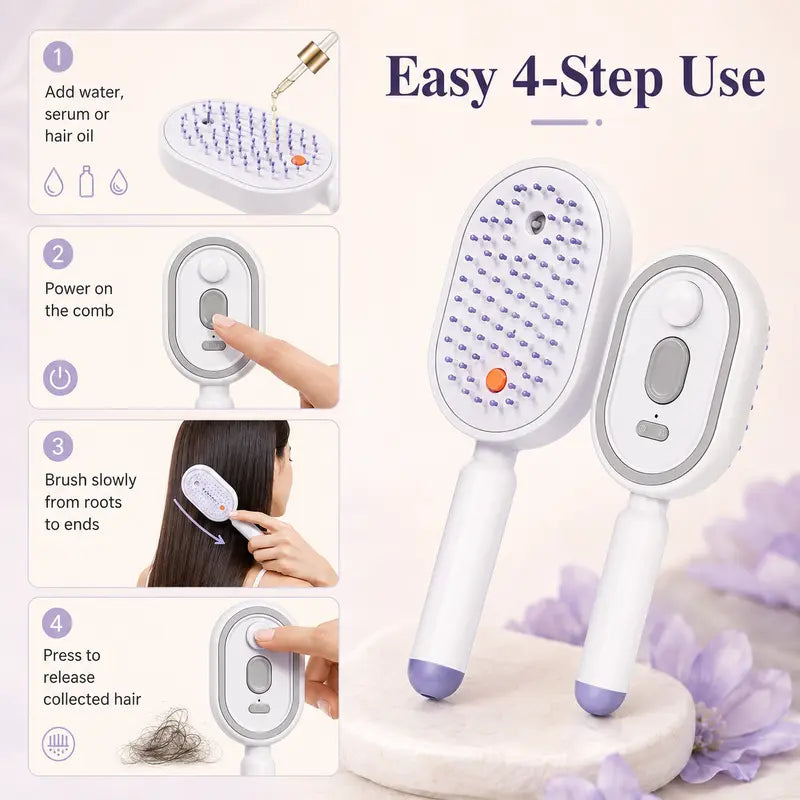 Electric Spray Air Cushion Massage Comb