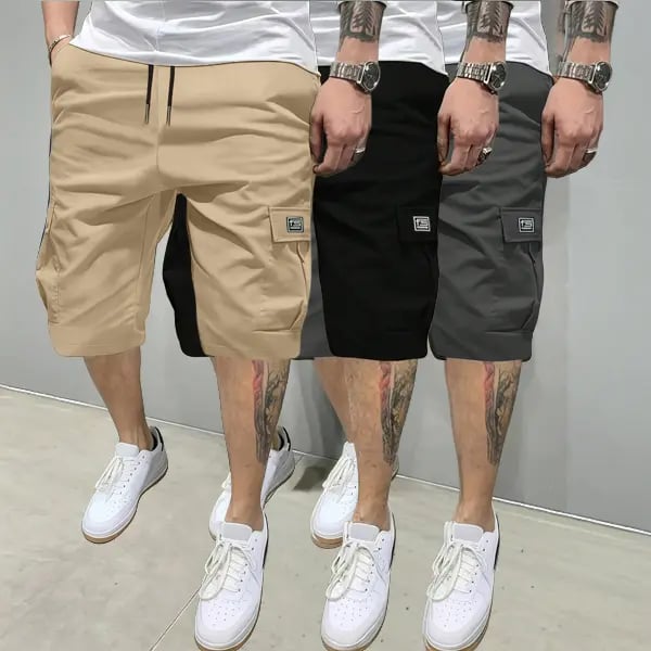 💖Hot 48% OFF🌹 Men’s Summer Lightweight Cargo Shorts – 3 Pack Multi-Pocket Casual Shorts 🌞🩳