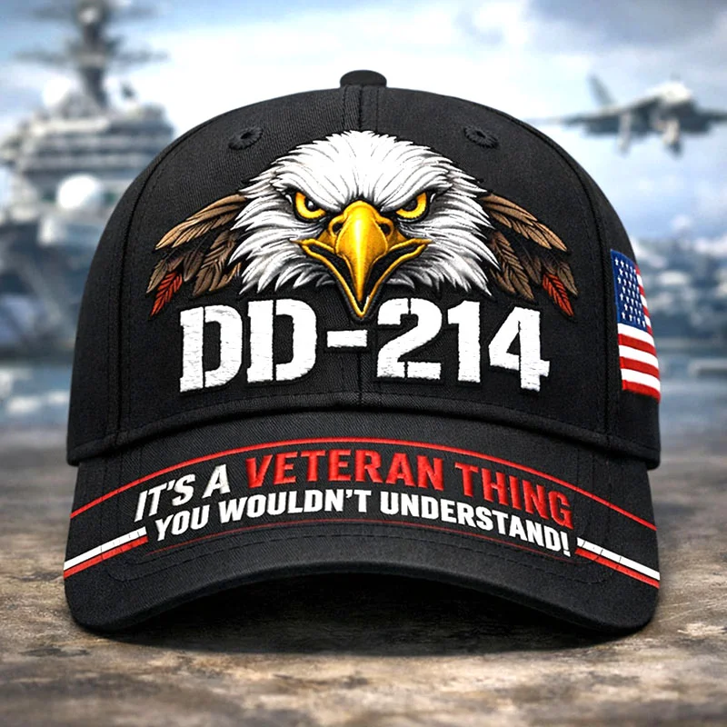 🏆Flash Sale 60% OFF - 🇺🇸 DD-214 Veterans Tribute Collector's Cap 🦅
