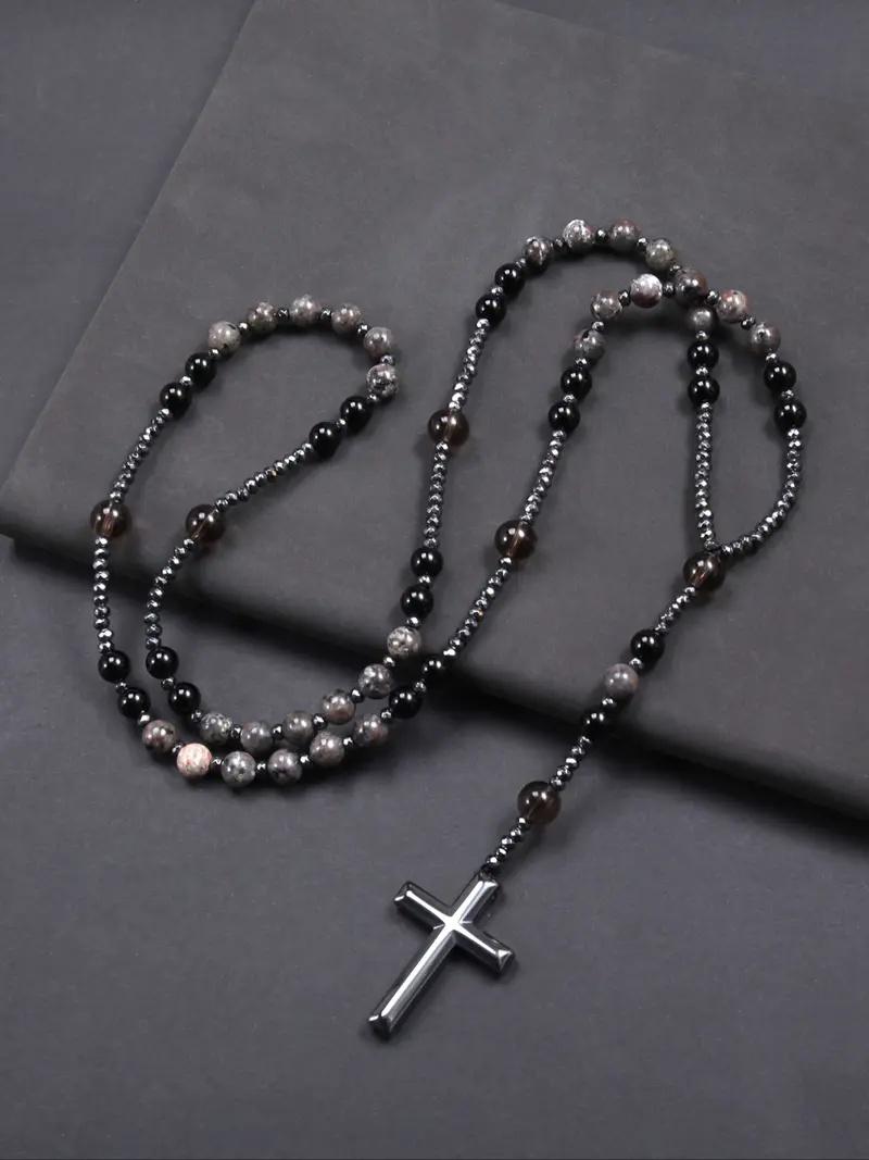 Detalle de Obsidiana y Hematita