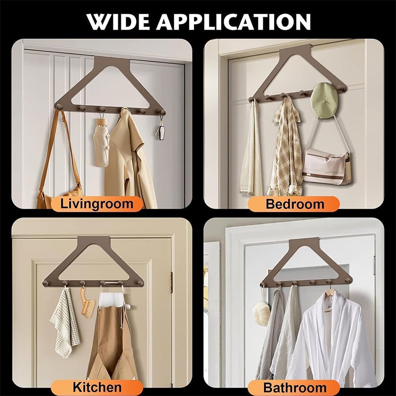🔥🚪Over-the-Door Hanger Organizer