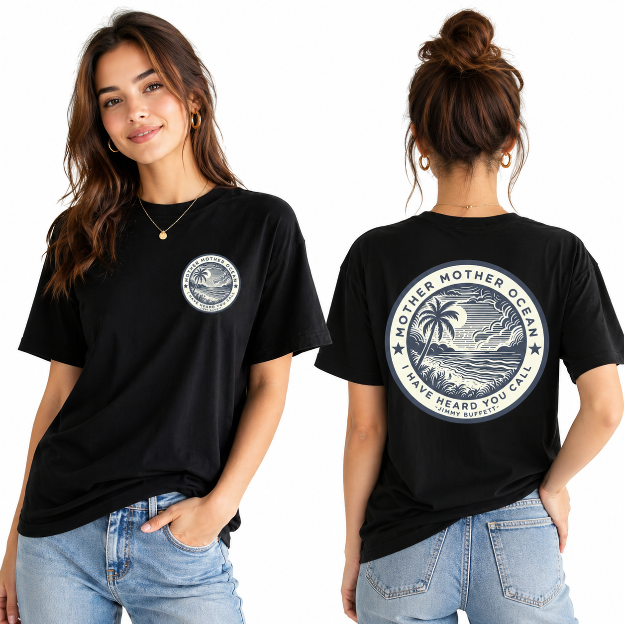 immy Buffett Tee, Mother Mother Ocean I Have Heard You Call T-shirt/Sweatshirt/Hoodie