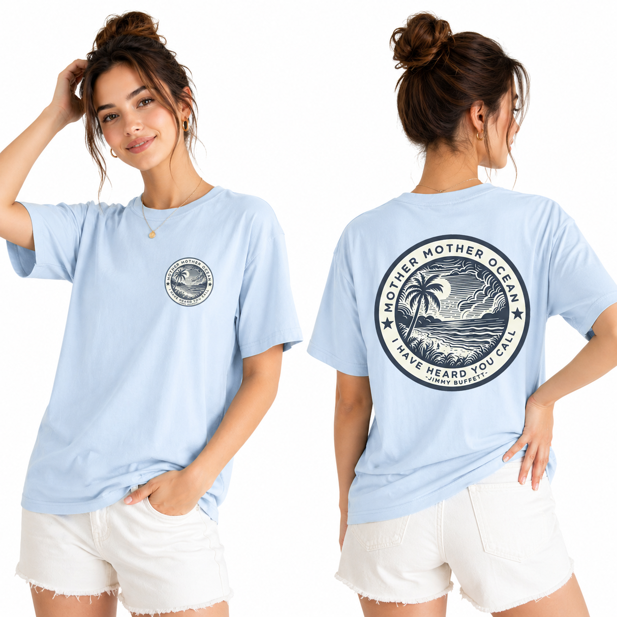 immy Buffett Tee, Mother Mother Ocean I Have Heard You Call T-shirt/Sweatshirt/Hoodie