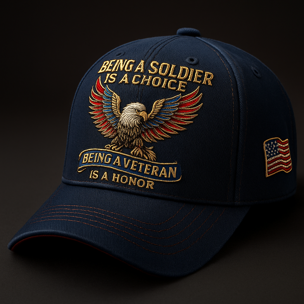 🦅 “Being a Soldier, Being a Veteran” Commemorative Set 🇺🇸✨ — A Tribute to Duty, Courage, and Honor