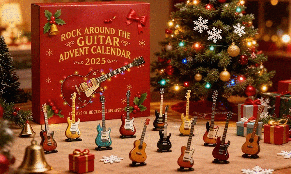 🎸2025 Rock Around the Guitar Advent Calendar 🎄
