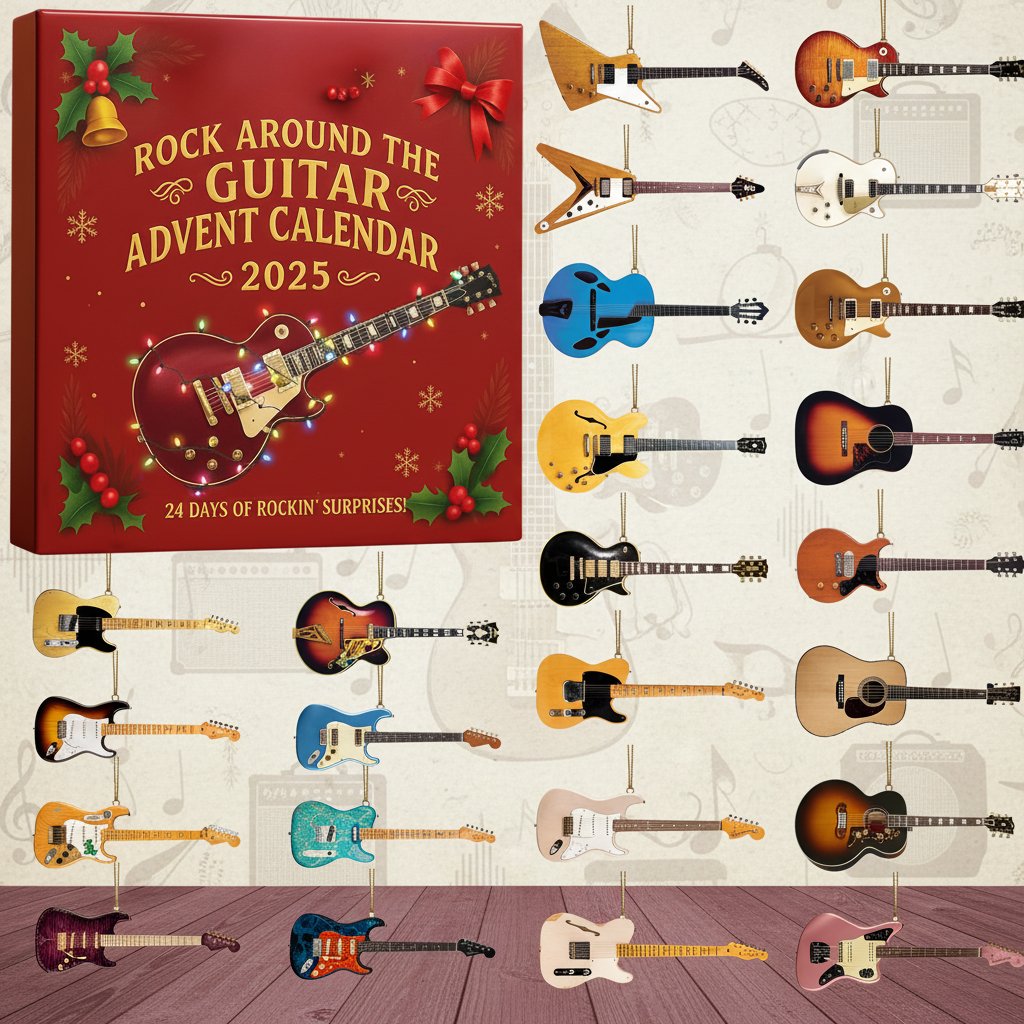 🎸2025 Rock Around the Guitar Advent Calendar 🎄
