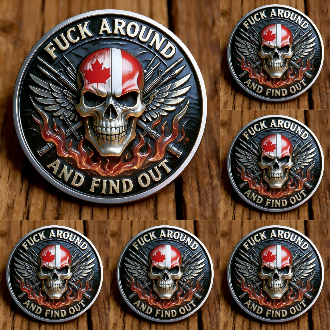 🏆Flash Sale 60% OFF - ✨“F.A.F.O.” Challenge Coin – STAY READY, ALWAYS 🔥