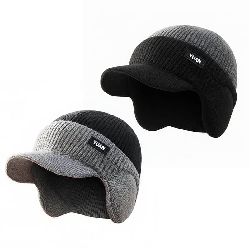 Windproof Thermal Cap with Visor