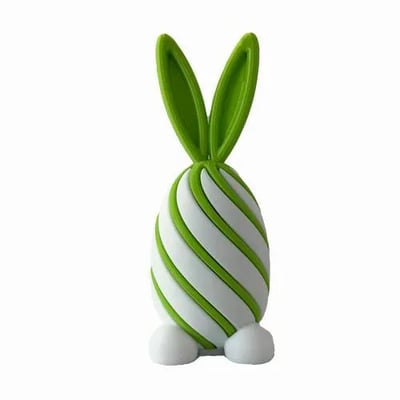 3D Easter Bunny Fidget Egg